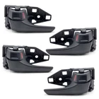 Set Handle Inner Door Black For Toyota Hilux Tacoma Revo Rocco SR5 2016 2025
