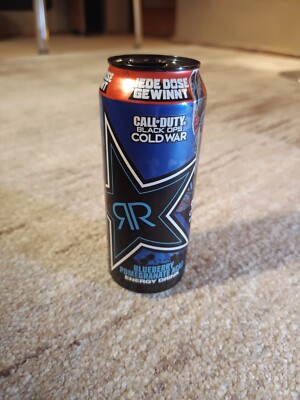 Rockstar Energy Blueberry Pomegranata Acai - voll/unbeschädigt - Call of Duty