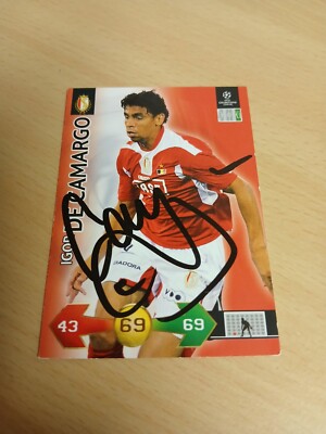 Trading Card Signiert Igor De Camargo Standard Lüttich NEU 