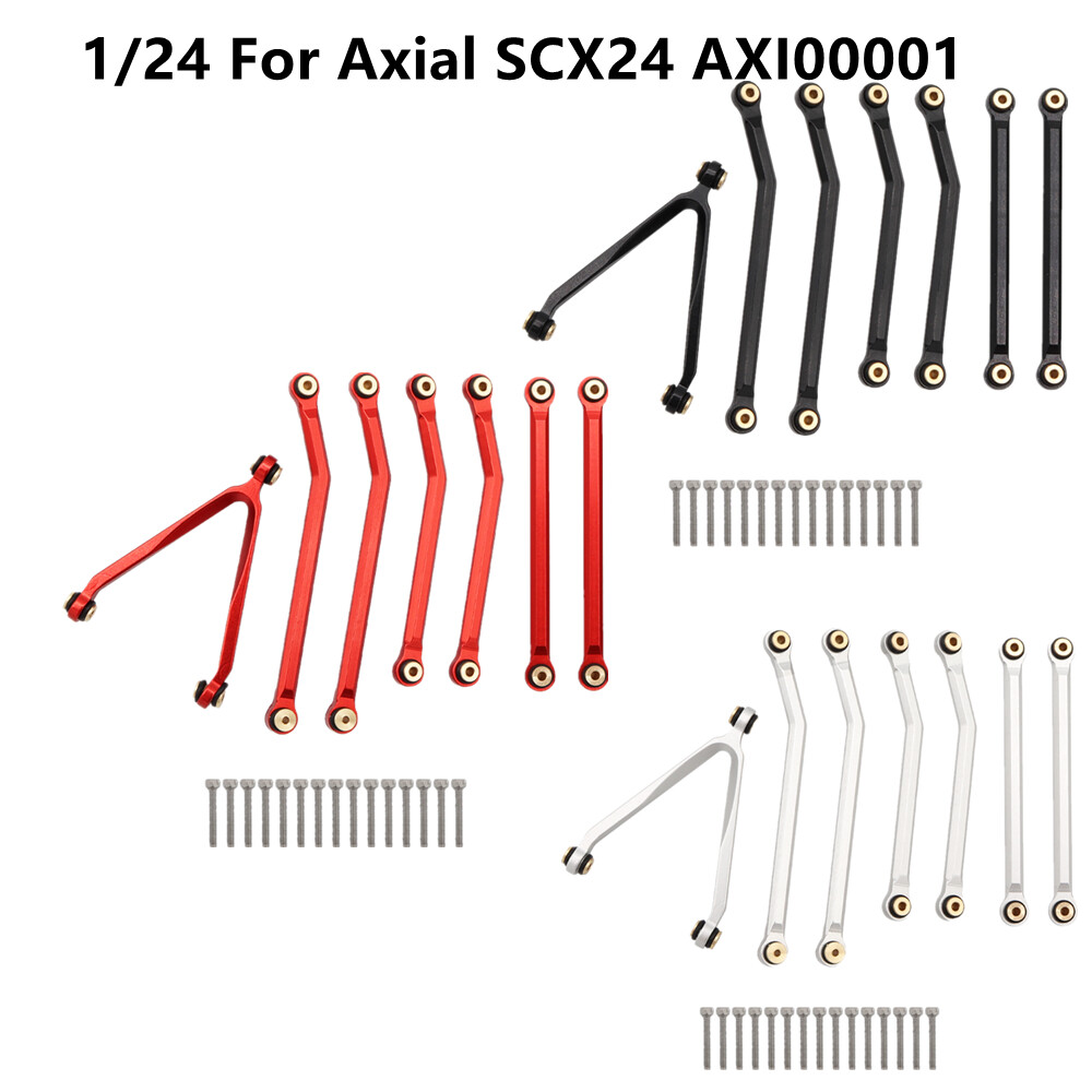 1/24 RC Car High Clearance Chassis Links Tie Rod Kit For Axial SCX24 AXI00001