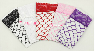 Fishnet Thigh Highs Women's Fishnet Thigh High Stockings - Lace Top Over The Knee Socks (One Size, AU Stock) Evening Hosiery - Foto 12