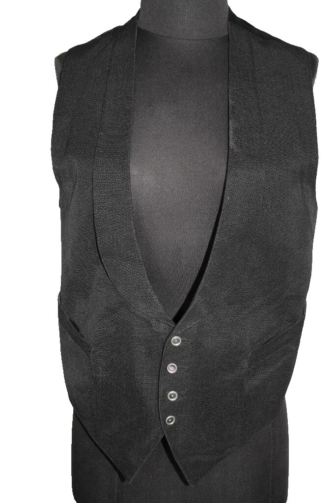 Chalecos Vintage de tamaño regular Eduardiano para hombres