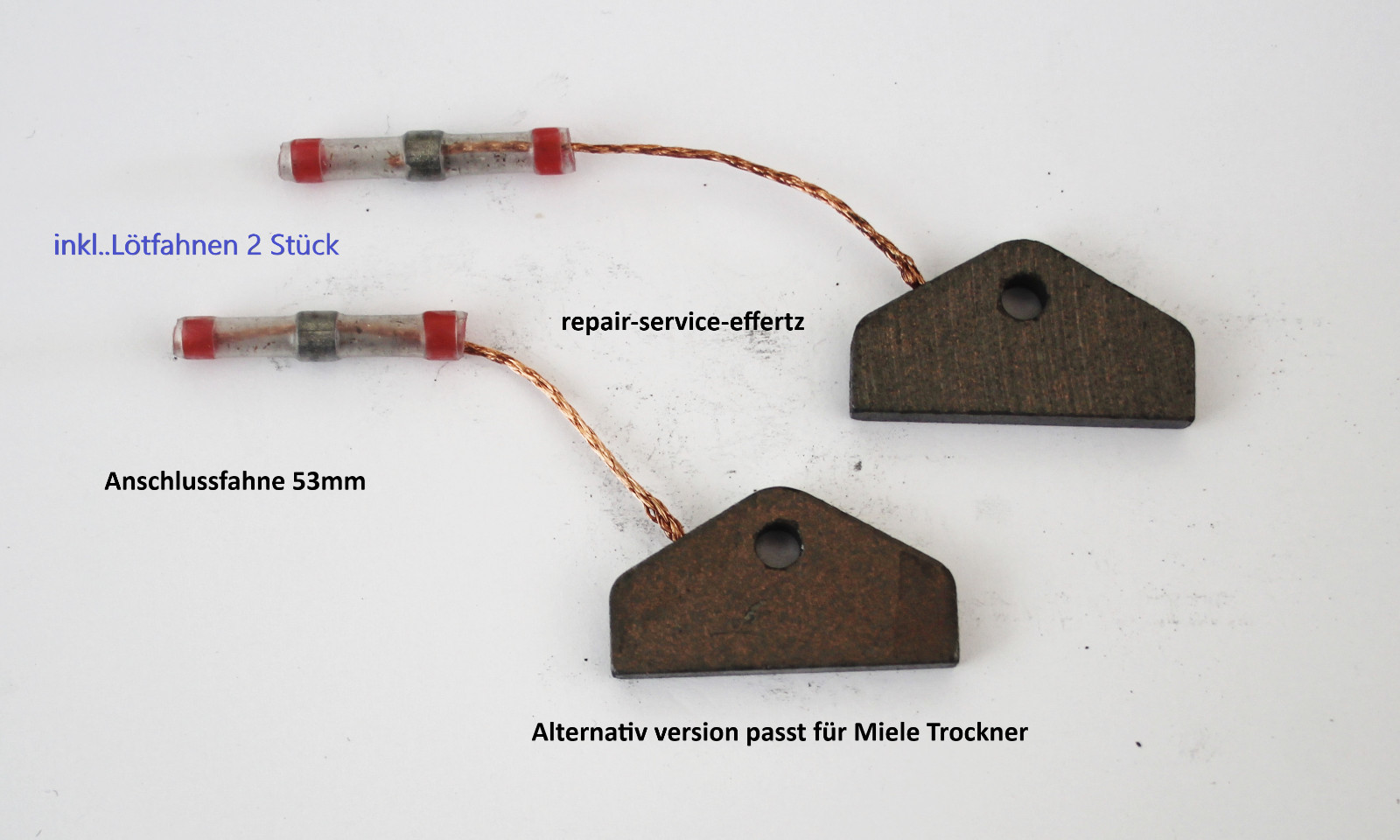 Kohlebürsten Abtastung für Miele Wärmepumpentrockner ! 24/7 Lagerware TOP !