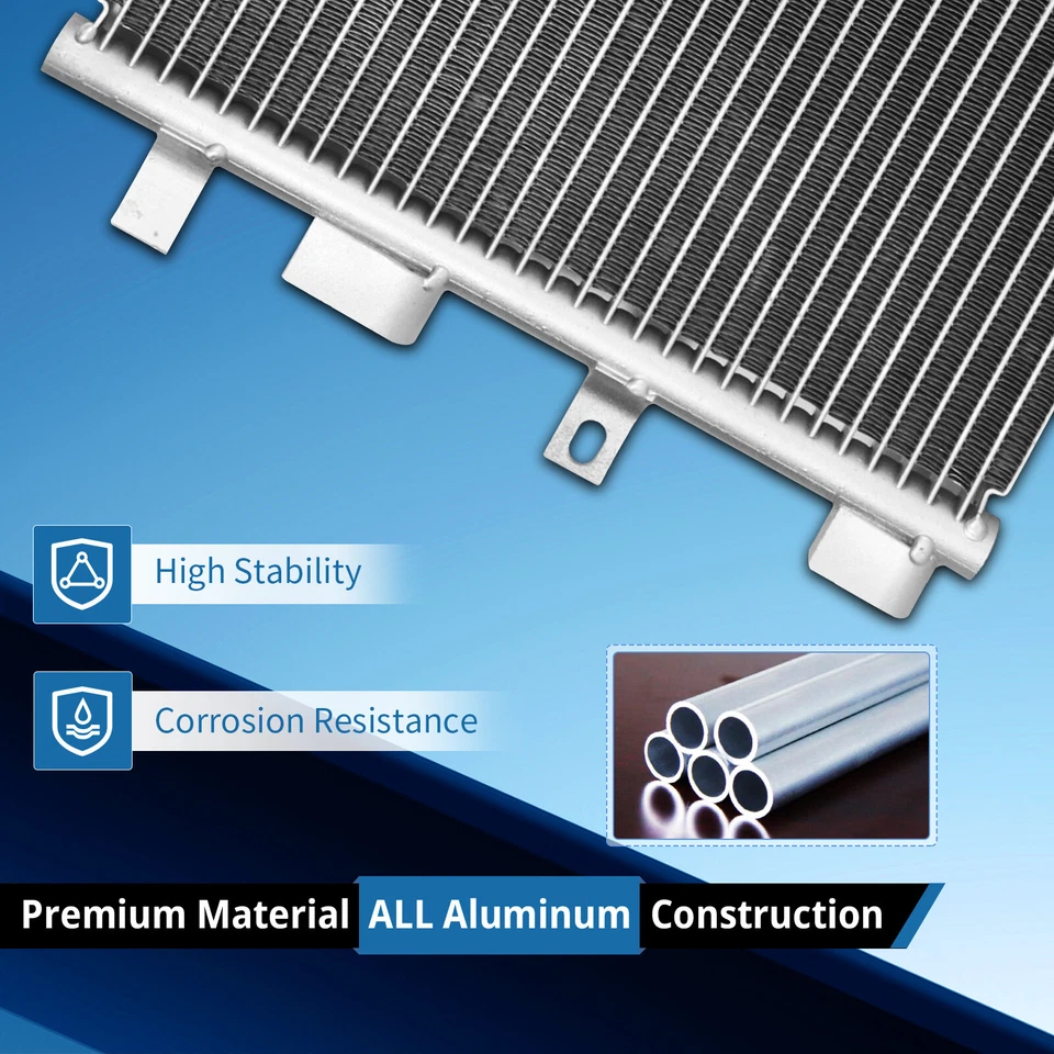 Condensador de aire acondicionado adecuado AC4211 para Ford Fusion 2013-19 2017-18 Lincoln Continental MKZ Foto 2 de 4