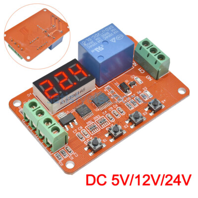 DC5/12/24V Digital Display Voltage Measurement Discharge Comparator 0-100V