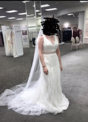 White By Vera Wang Wedding Dress | eBay