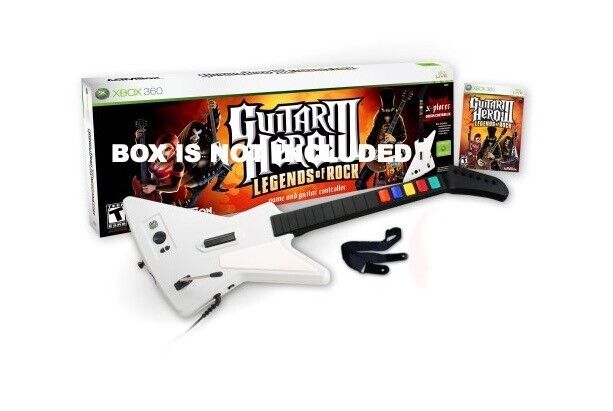  Guitar Hero III: Legends of Rock Wireless Bundle : Video Games