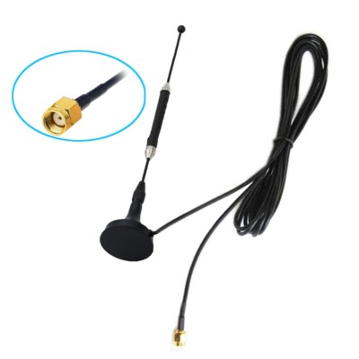 H39C 4G LTE WLAN Antenne 12dBi RP-SMA Magnetfuß Antenne Router Signalverstärkung