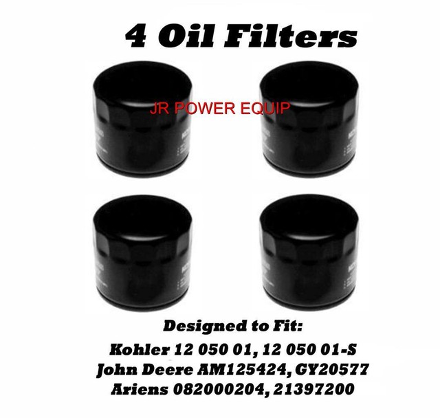  4 PACK KOHLER OIL FILTER 12 050 01S 1205001 12 050 08 4 PACK SHIP 