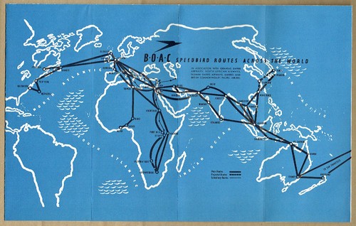 1948 EASTERN AIRLINES UND BOAC BROSCHÜREN, TICKETS, POSTKARTEN & ANDERE ARTIKEL - Bild 11 von 12