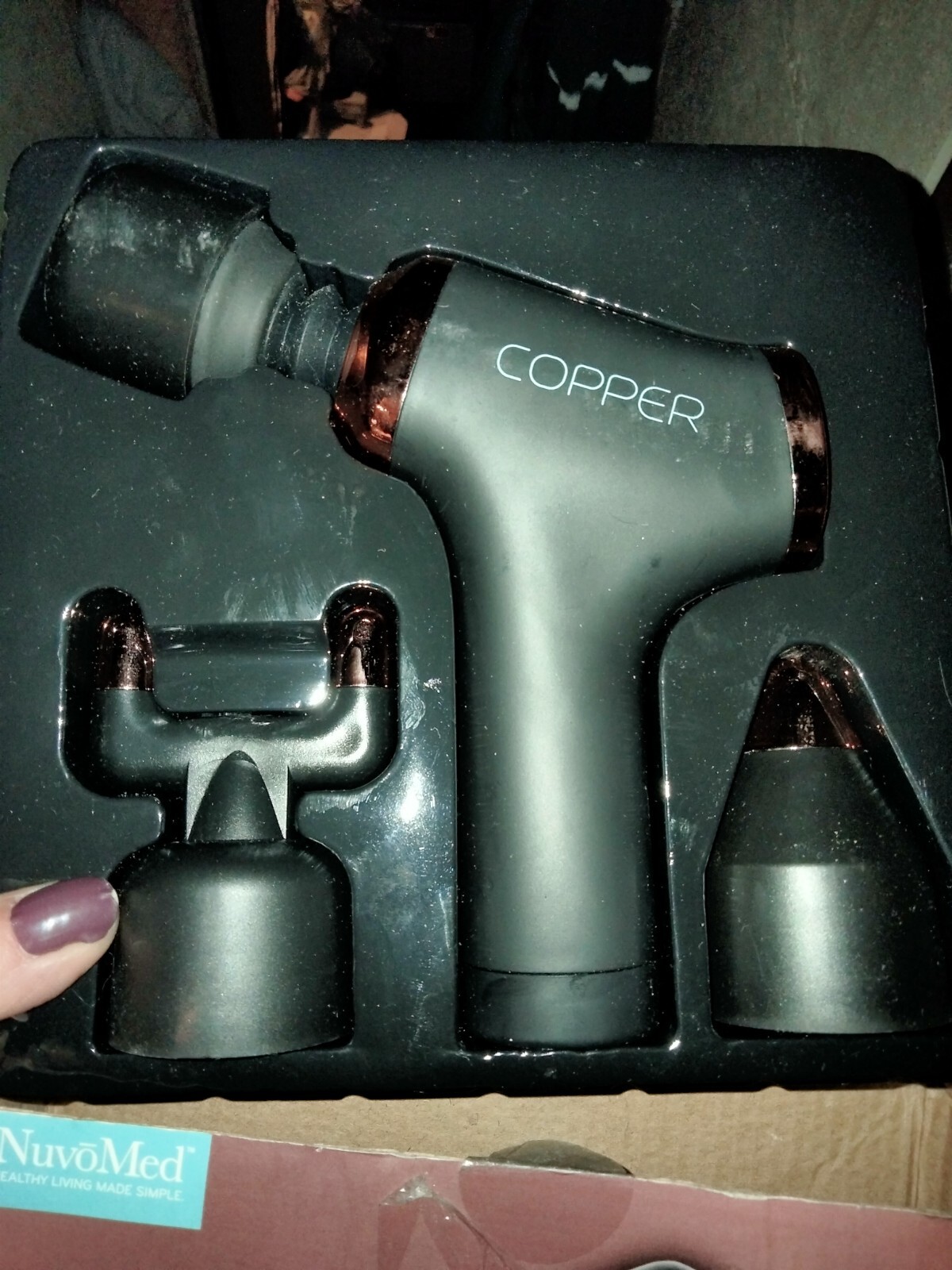 Nuvo Med Copper Power Massager eBay