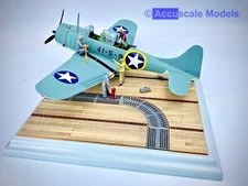         Accuscale Models 1/48 United States Navy WW2 Aircraft Carrier Deck kit