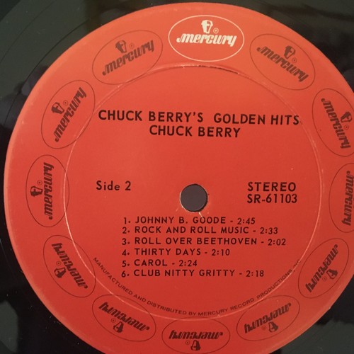 CHUCK BERRY LP GOLDEN HITS - Picture 3 of 4