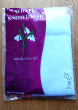 White Snowdrop Ladies Thermal Long Pants, Leggings. Size Small. NEW AND SEALED