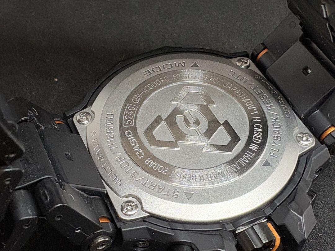CASIO G-SHOCK GW-A1000FC-1A4JF Sky Cockpit Black Resin Metal