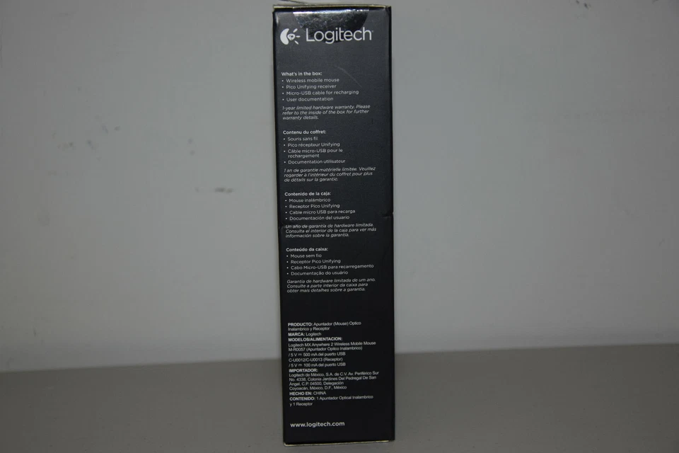 Logitech MX Anywhere 2 Bluetooth Wireless USB Rechargeable Mouse 3 De 910-004373 - Image 3 of 4