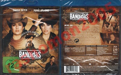 Blu-ray BANDIDAS Penelope Cruz Salma Hayek Steve Zahn Dwight