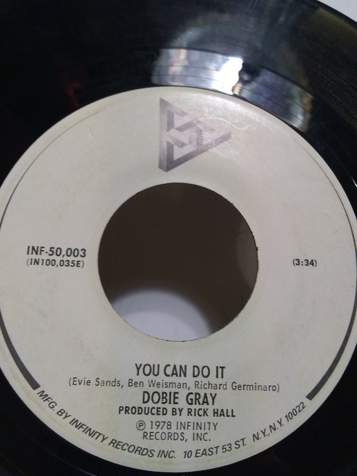Sample Copy Dobie Gray You Can Do It/Sharing The Night Together VG+ ...