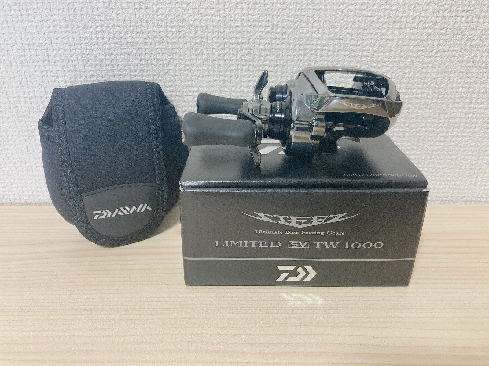 DAIWA Low Profile Baitcasting Left Handed Reel 21 STEEZ LIMITED SV TW  1000HL