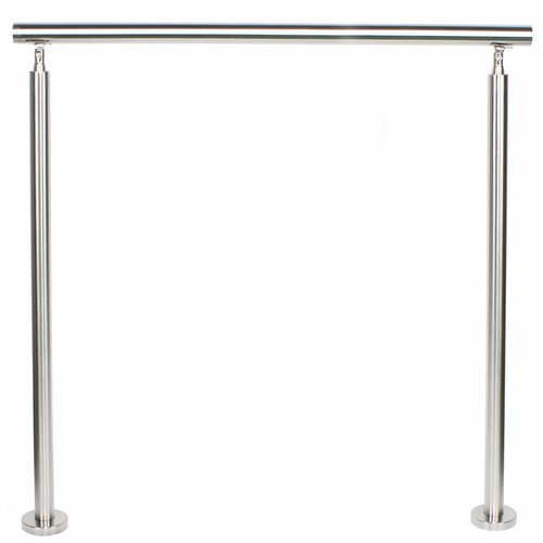 100cm Garden Steps Handrail Cross Bar Mobility Rail Safety Grab Rail Outdoor 1mm - Picture 5 of 12
