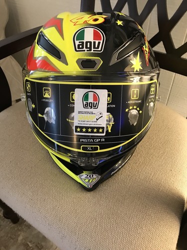 AGV Pista GP R Carbon Rossi 20 Years Helmet - Picture 2 of 5