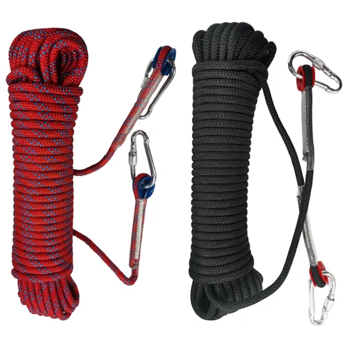 20m Heavy Duty Rock Mountain Climbing Rope Cord Outdoor Safety Use Emergency UK - Picture 4 of 9
