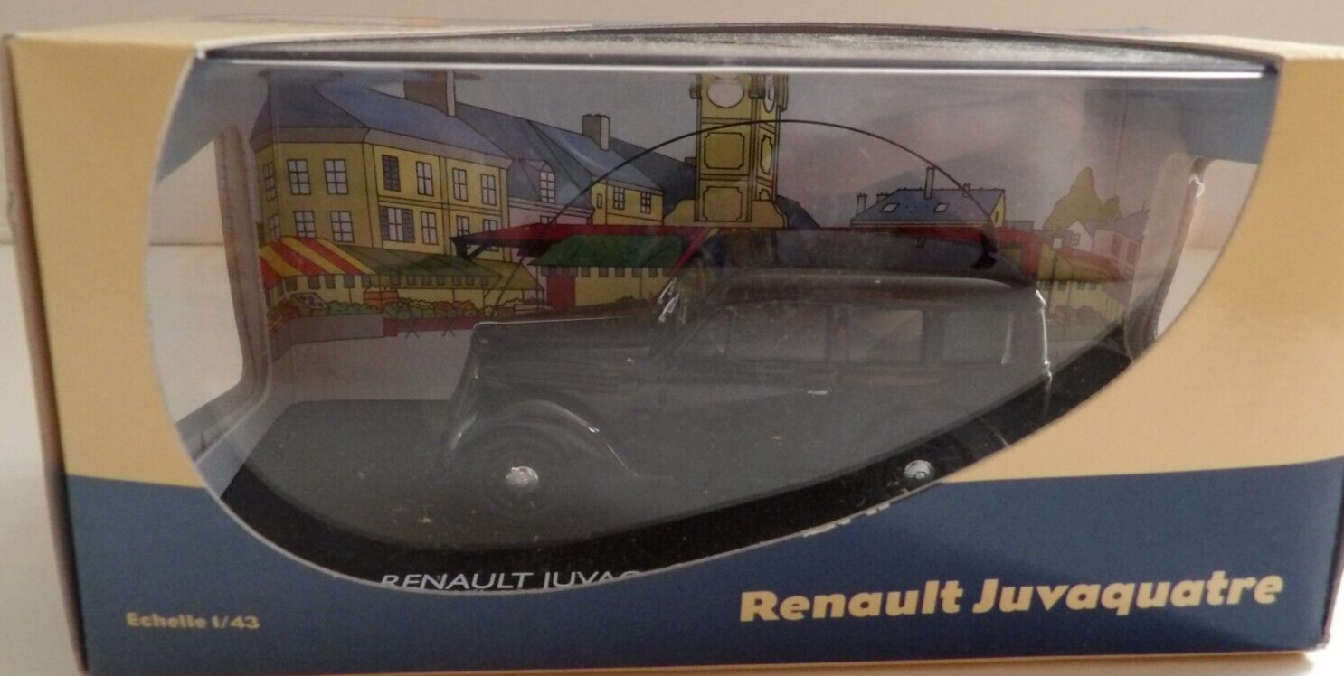 Renault Juvaquatre Gendarmerie Eligor cadeau idéal pour passionné de 1/43