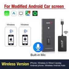 carkit USB Wireless Carplay Dongle Wired Android Auto AI  Mirrorlink Multimedia