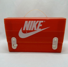 Vintage 1970s Nike Roadrunner V Orange Plastic Corrugated Shoe Box Box Only Vintage 1970s Nike Roadrunner V Orange Plastic Corrugated Shoe Box Box Only
