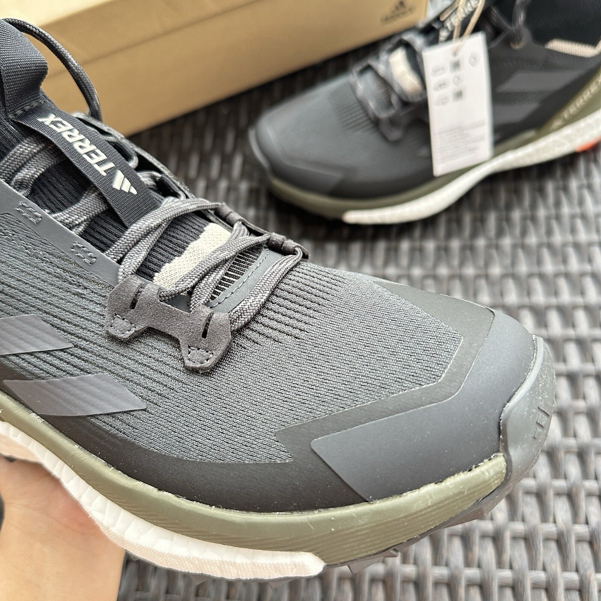 Adidas Terrex Free Hiker 2.0 Carbon Grey Men\'s Athletic Shoes IE5115 Adidas Terrex Free Hiker 2.0 Carbon / Grey Six - Jul 2024  main image 2