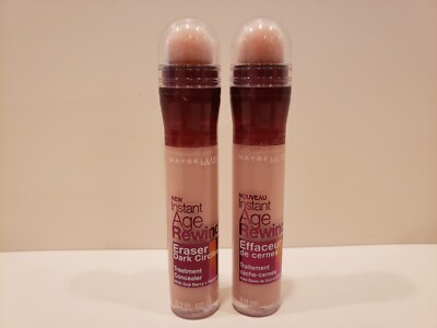 Maybelline- Lot of 2- Instant Age Rewind Eraser Concealer - Brightener