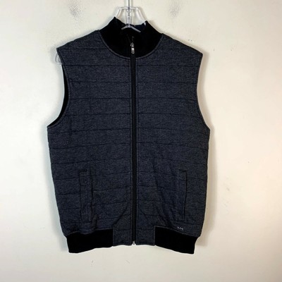 michael kors vest mens navy