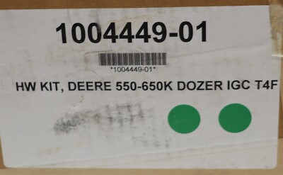 NEW Topcon John Deere 550-650K IGC Tier 4F 3DMC Dozer HW Kit 3D