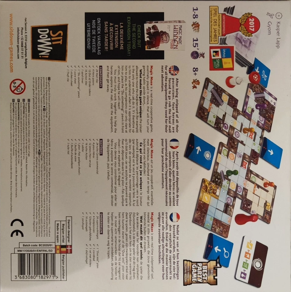 Magic Maze Board Game  - Image 2 of 2