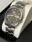 Seiko 5 7019 8210 Black Dial Day Date Automatic Vintage 1976 Rare Watch 17J