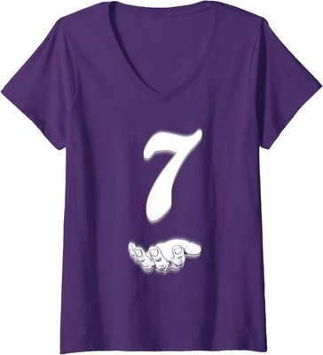 Halloween Costume Matching Design Funny Meme Ladies' V-Neck Tshirt