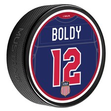 USA Hockey Jersey Back Matt Boldy 12