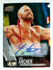 2021 Upper Deck AEW #5 Lance Archer Autograph Card