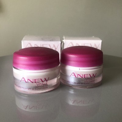 Lot of 2 AVON ANEW Ultimate Multi-Performance Day Cream SPF 25 0.50 oz./15g New