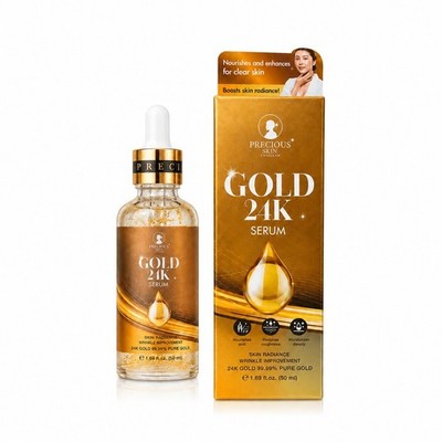 Precious Skin Gold 24K Serum 50ml   Niacinamide & Snail Face Serum