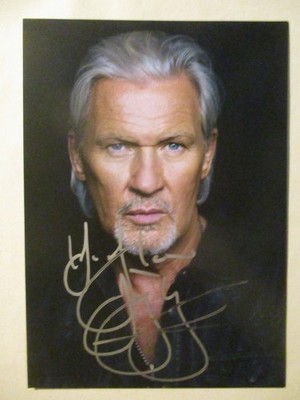 Johnny Logan, Singer and Composer, Germany, Hand Signed Autograph Card