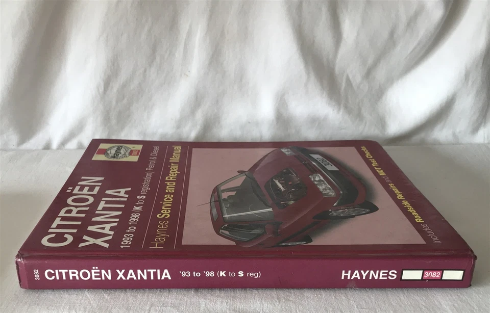 Citroen Xantia 1993-98 K-S Petrol Diesel Haynes 3082 Service & Repair Manual '99 - Image 2 of 4