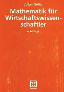 Mathematik für Wirtschaftswissenschaftler von Nolla... | Buch | Zustand sehr gut