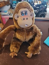 Vintage Plush Russ Berrie Monkey Rutherford III Sucks Thumb