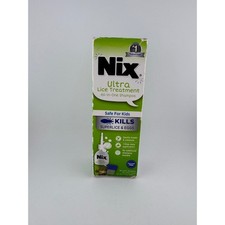 Nix Ultra Lice Treatment All-in-One Shampoo Safe For Kids Kills Superlice Eggs