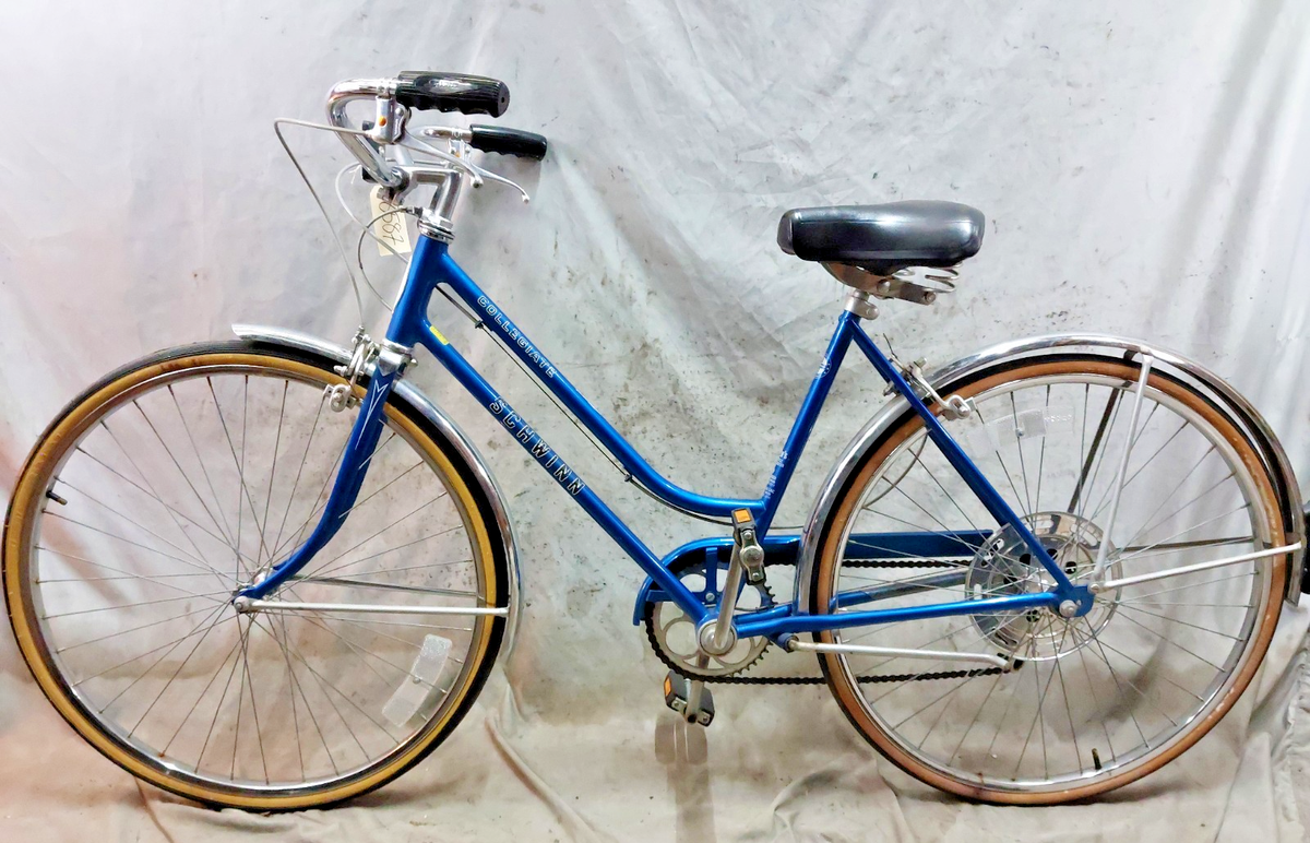 1977 Schwinn Collegiate Vintage Cruiser Bike X-Small 48cm 5 Speed
