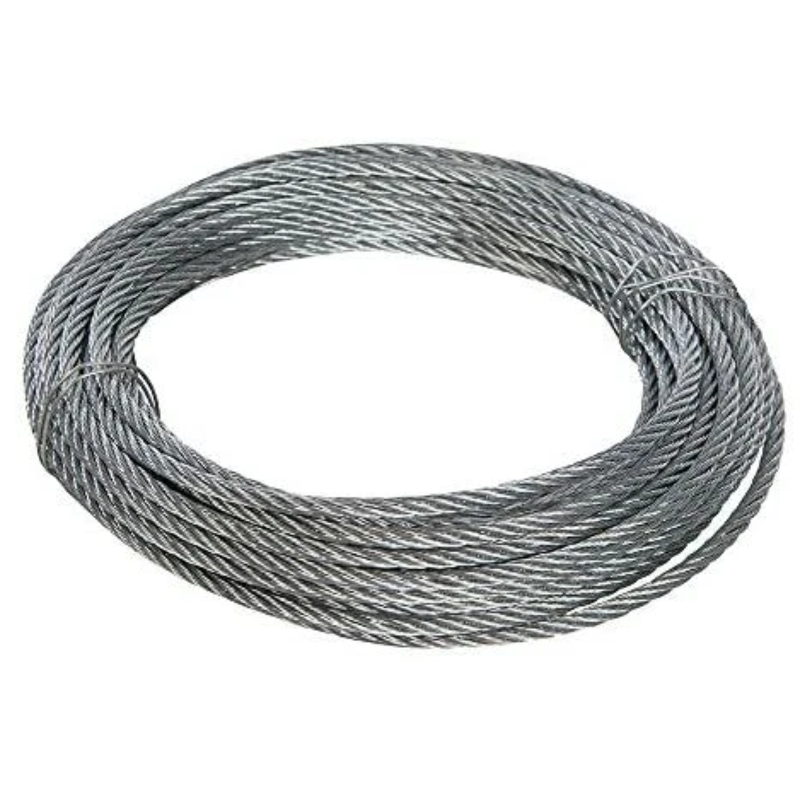 UK Fixman 858237 Galvanised Steel Wire Rope 6mm X 10m Size Name 6mm High Qualit