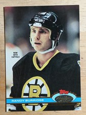 1991-92 Stadium Club #119 Randy Burridge