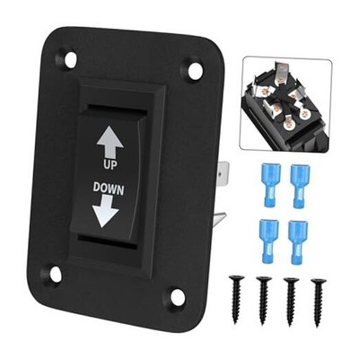 UP Down Momentary Reverse Polarity Switch 12V 30A DPDT Polarity UP-DOWN