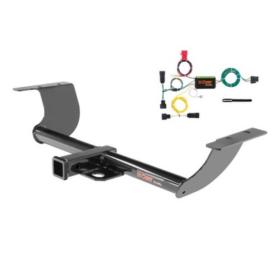 Curt Class 3 Trailer Hitch 2in Receiver And Wiring Harness Kit 13236-56234